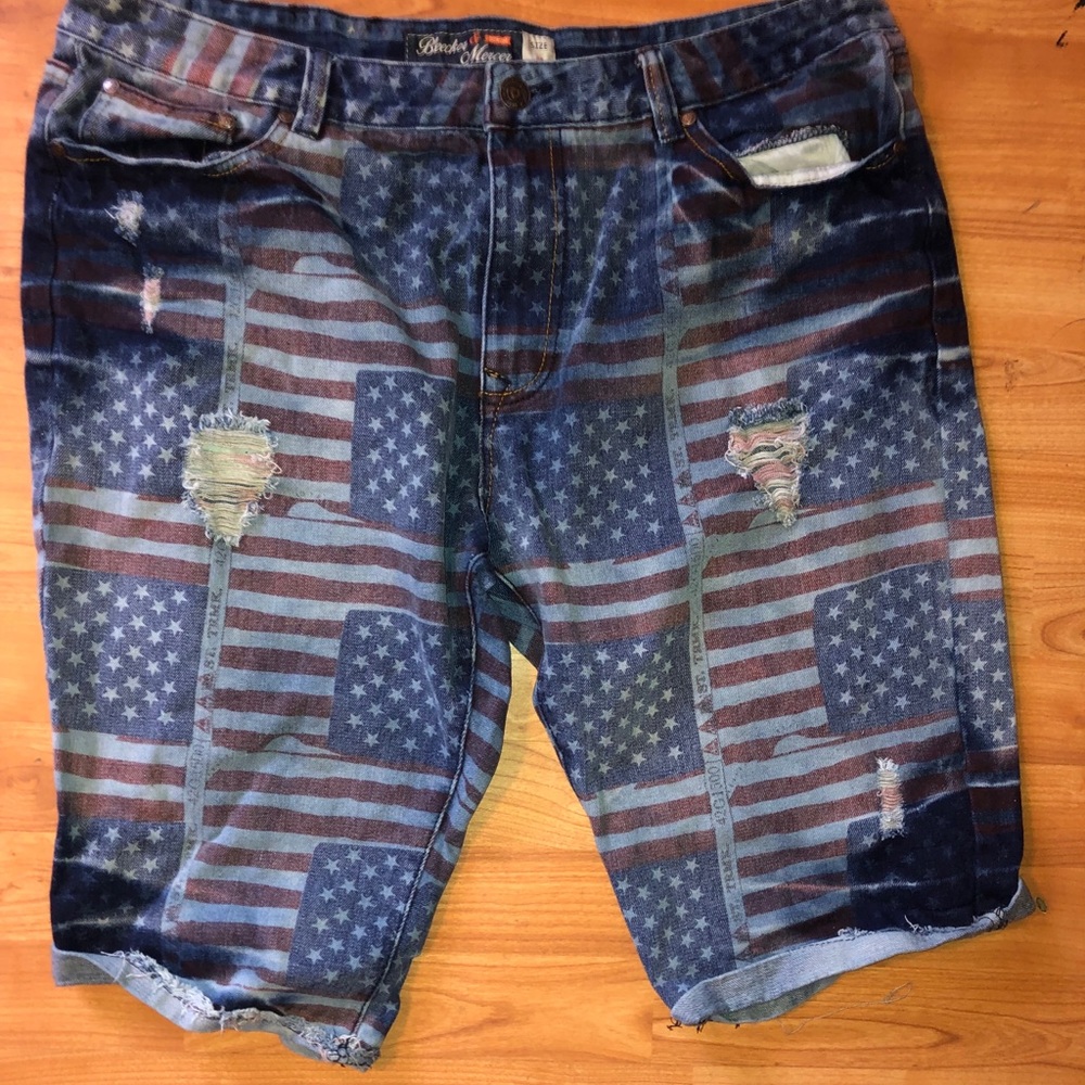 Denim cut offs
